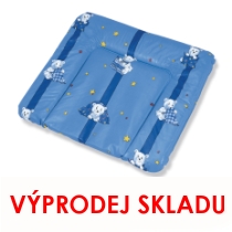 Pinolino přebalovací podložka omyvatelná, Komfort, 85x75x6, modrý dekor s medvídkem